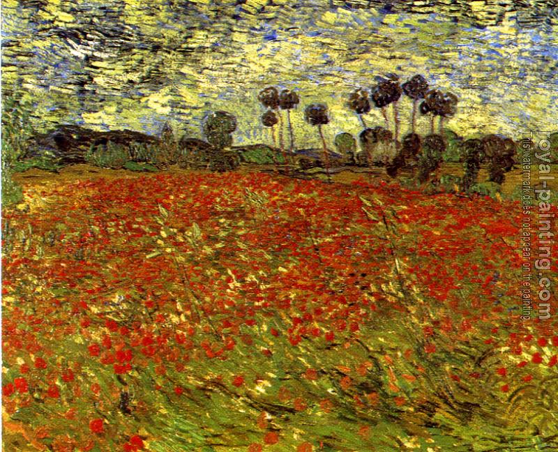 Vincent Van Gogh : Field with Poppies